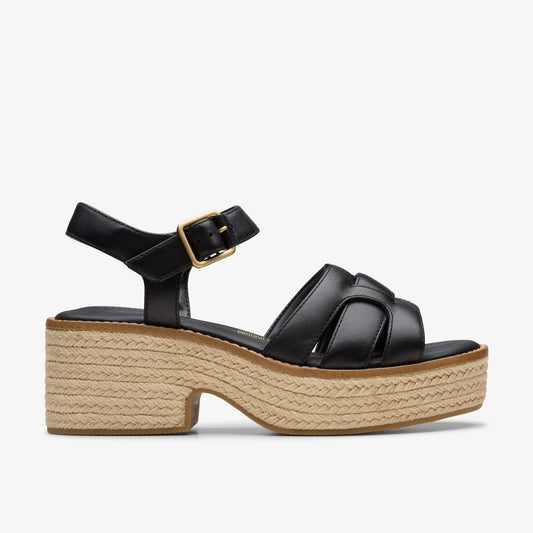 Coledale Strap Black Leather - Clarks Exclusive