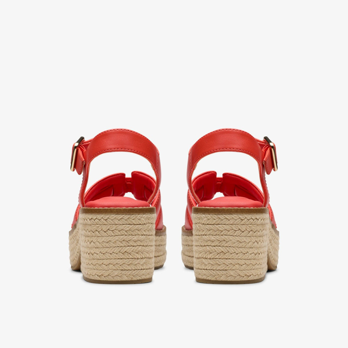 Coledale Strap Bright Red Leather - Clarks Sale