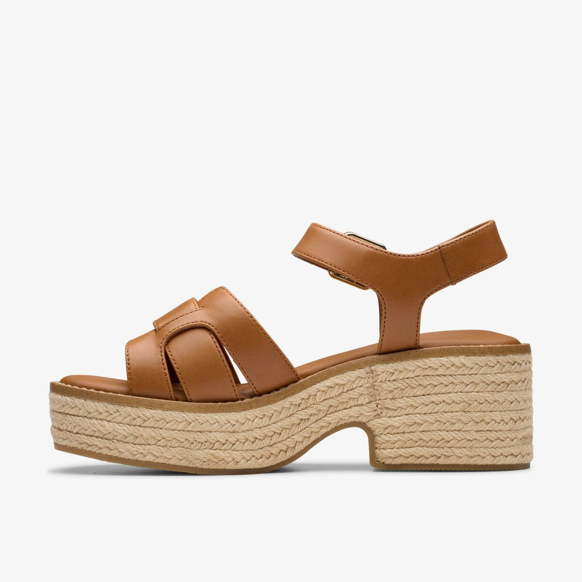 Coledale Strap Tan Leather - Clarks Popular