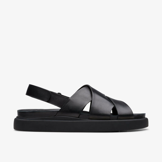 Aristella Sun Black Leather - Clarks Value