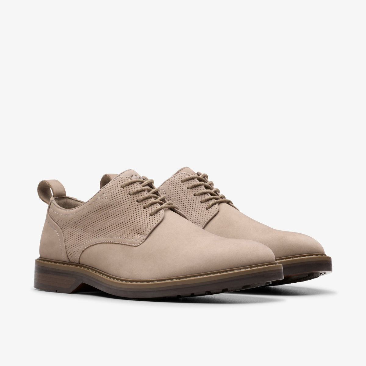 Aldwin Lace Grey Nubuck - Clarks Exclusive