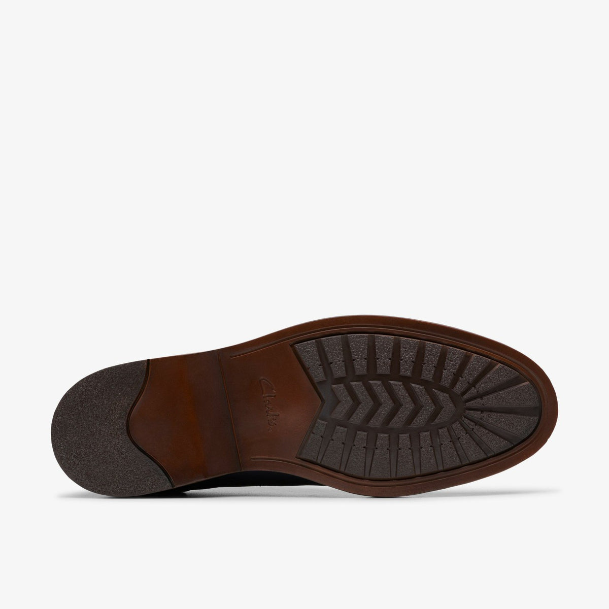 Aldwin Lace Navy Nubuck - Clarks Discount