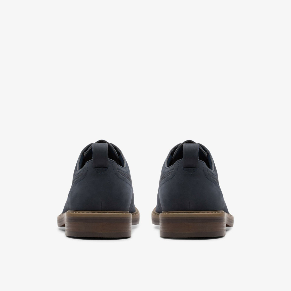 Aldwin Lace Navy Nubuck - Clarks Discount