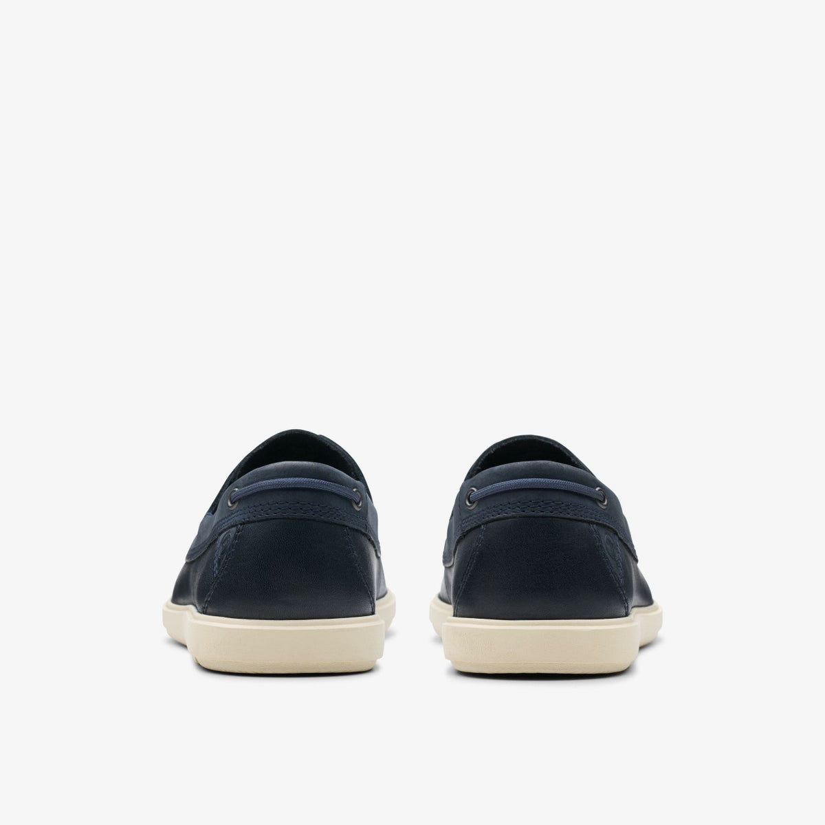 Bratton Boat Navy Leather - Clarks Hot Sale