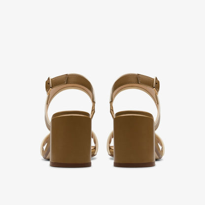 Ezoria Sling Light Tan Combination - Clarks Featured
