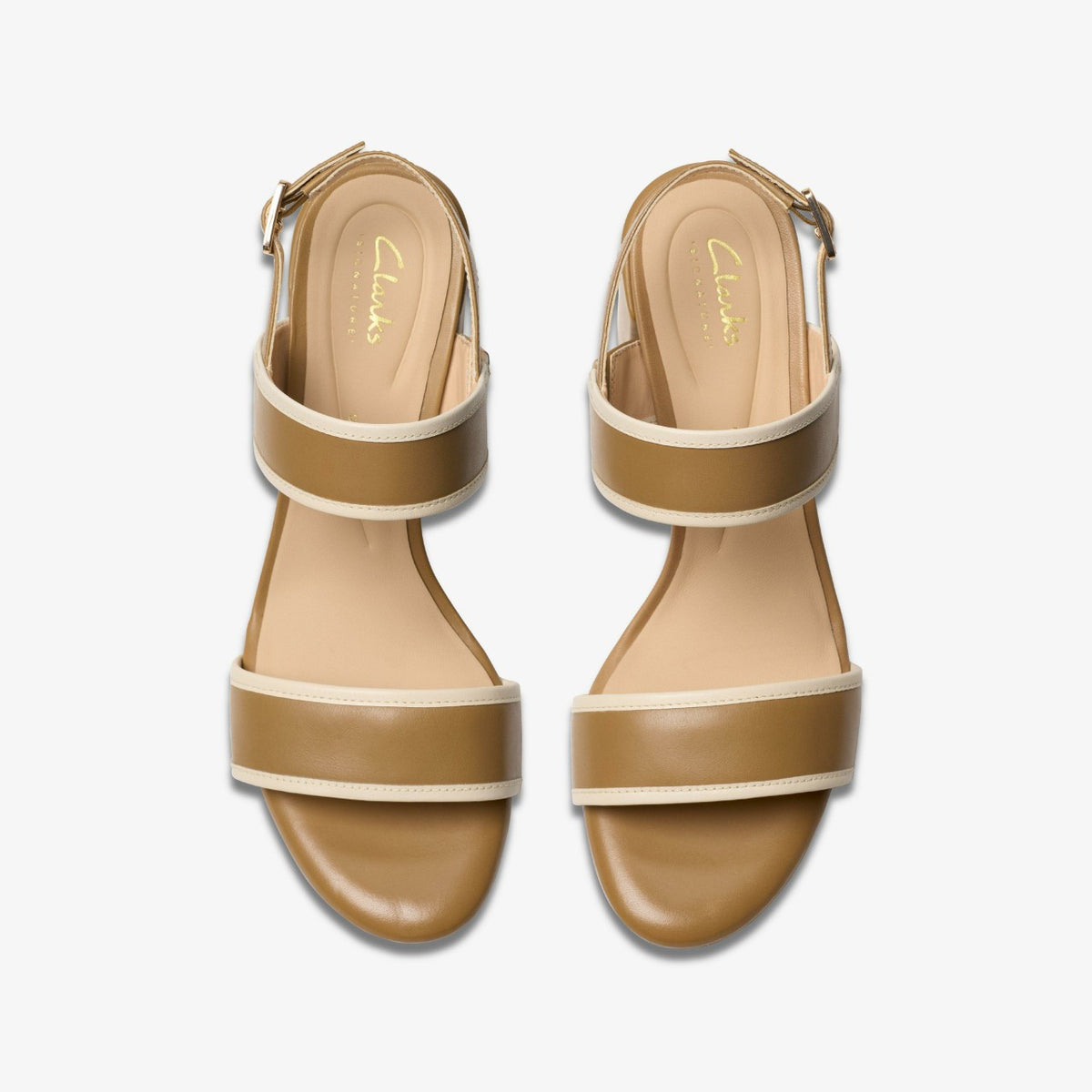 Ezoria Sling Light Tan Combination - Clarks Featured