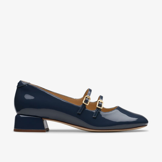 Daiss 30 Shine Navy Patent - Clarks Top Pick