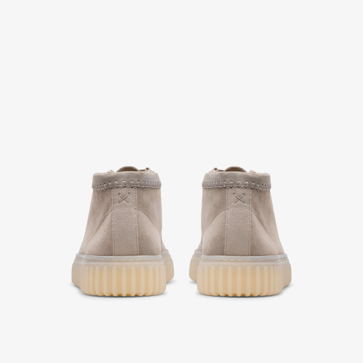 Torhill Hi Light Grey Suede - Clarks Signature