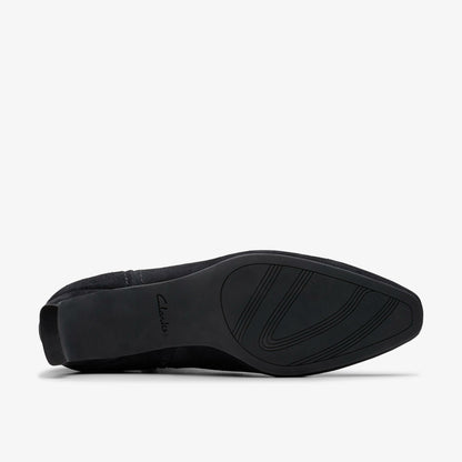 Edina Up Black Suede - Clarks Top Pick