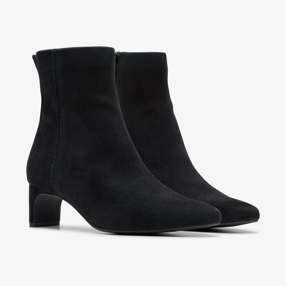 Edina Up Black Suede - Clarks Top Pick