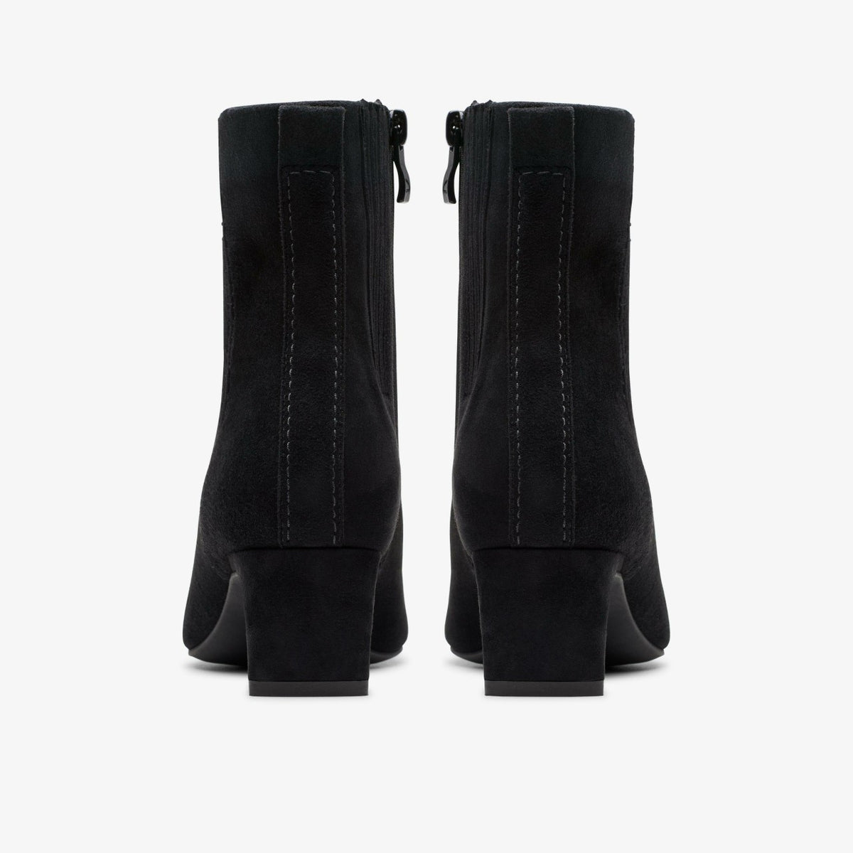 Edina Up Black Suede - Clarks Top Pick