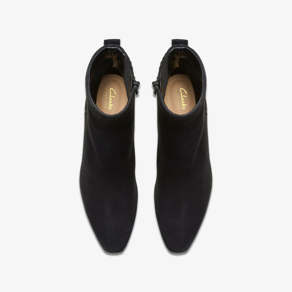 Edina Up Black Suede - Clarks Top Pick