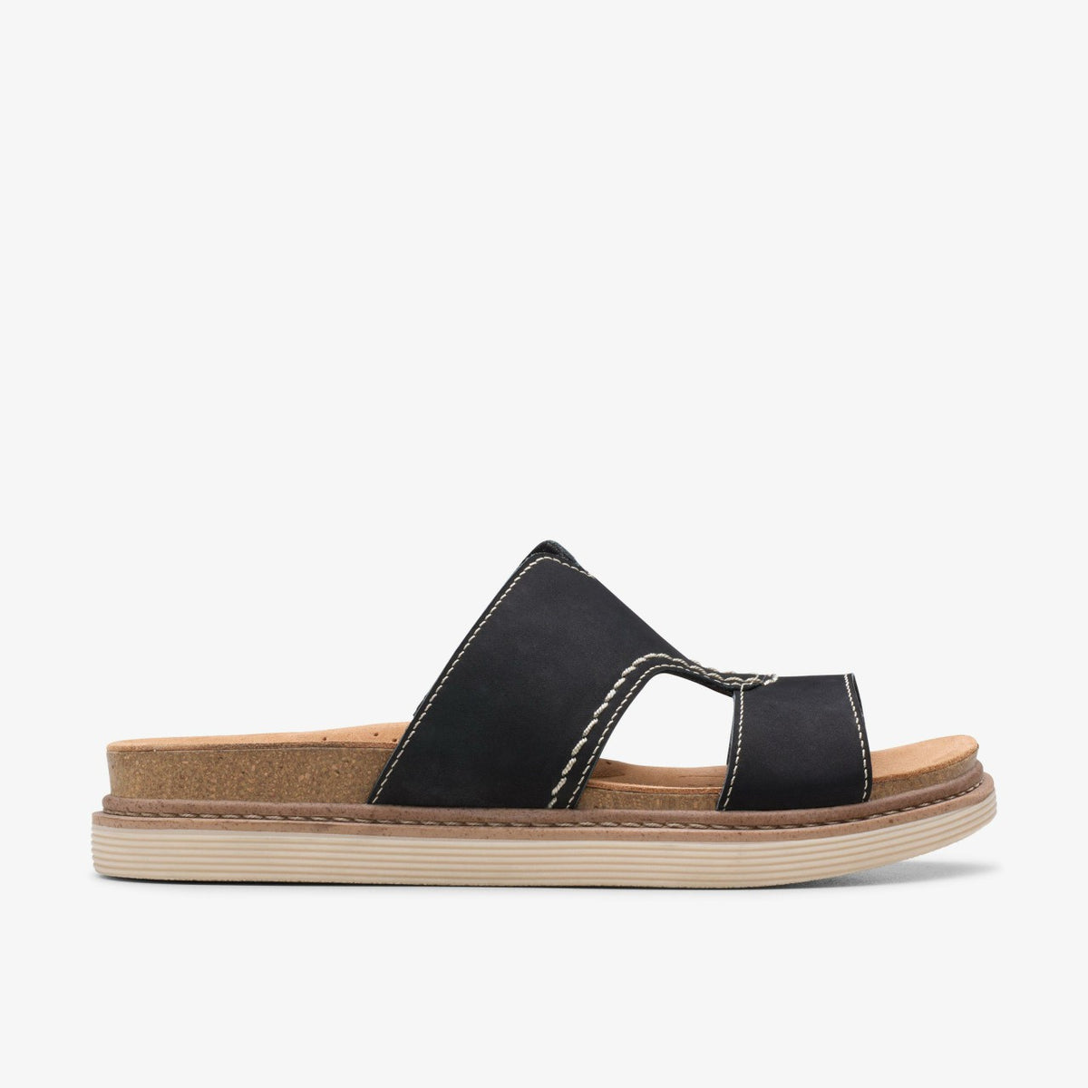Arwell Walk Black Nubuck - Clarks Premium