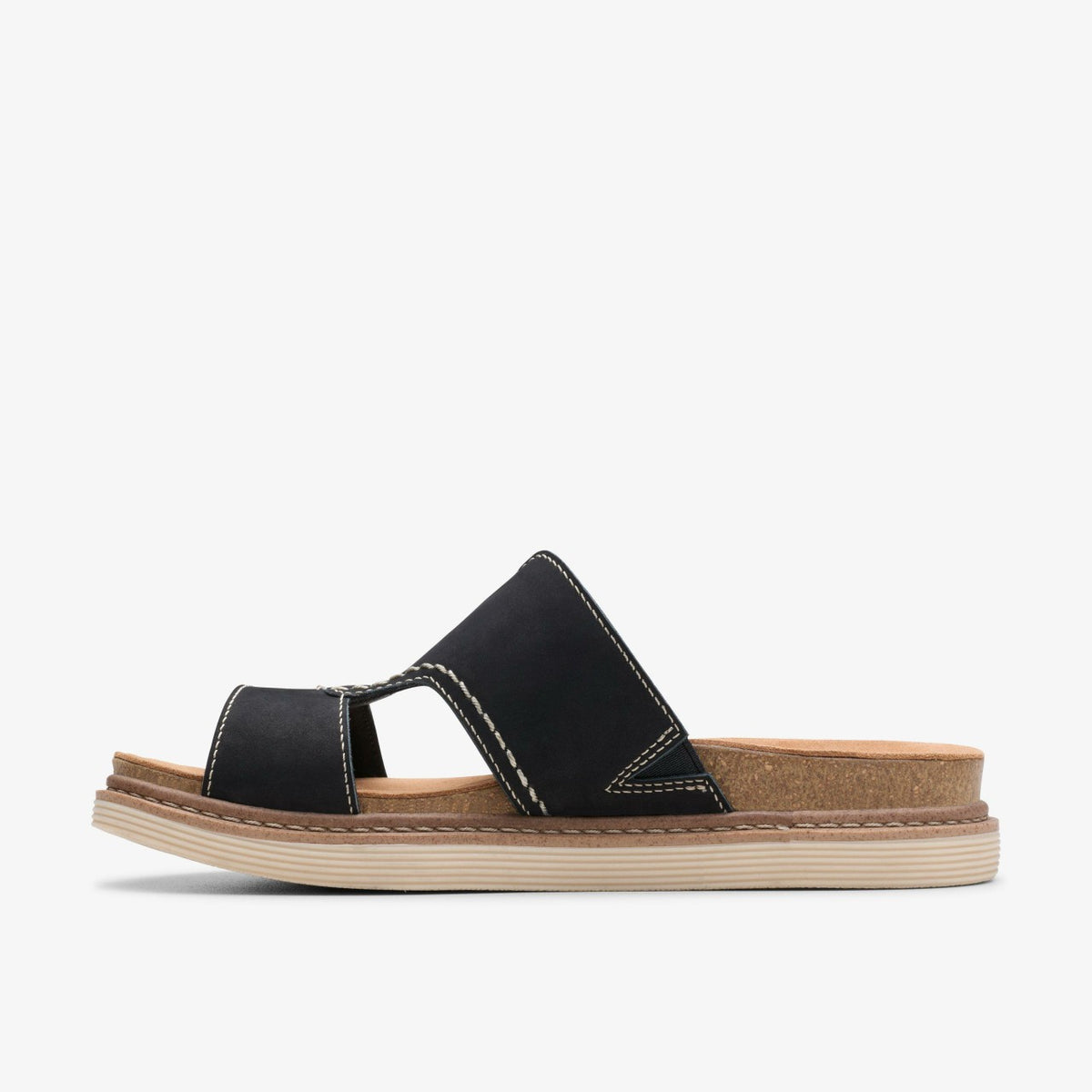 Arwell Walk Black Nubuck - Clarks Premium