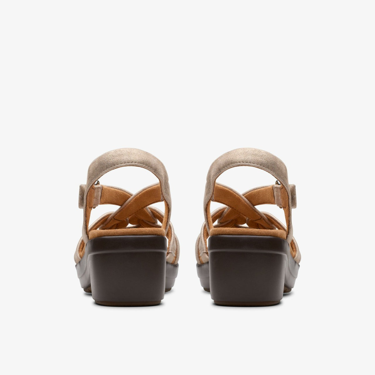 Tuleah Cross Metallic Leather - Clarks Trending