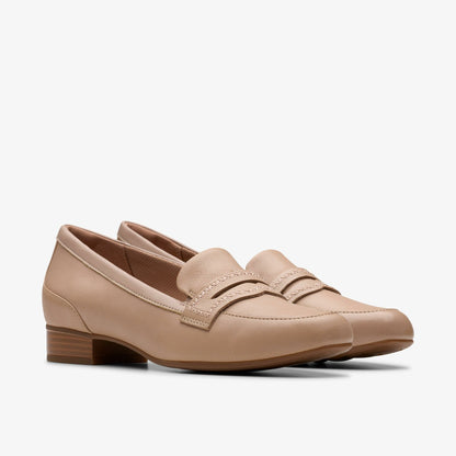 Juliet Top Beige Leather - Clarks Classic