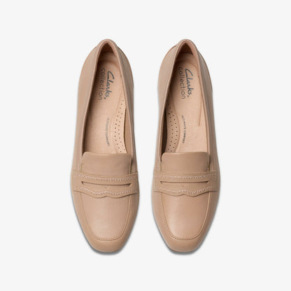 Juliet Top Beige Leather - Clarks Classic
