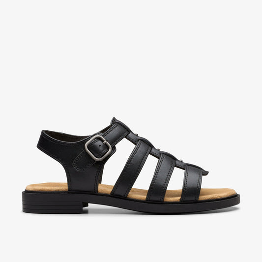 Trivanni Lux Black Leather - Clarks Best Seller