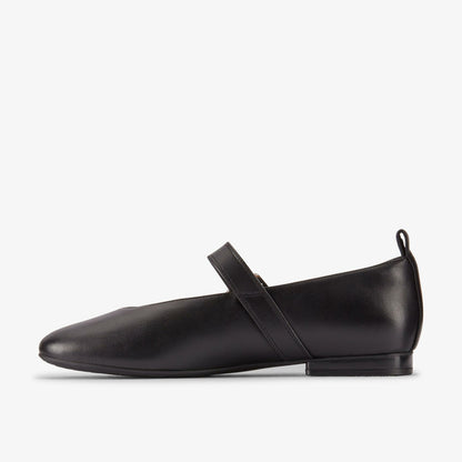 Fawna Bar Black Leather - Clarks Featured
