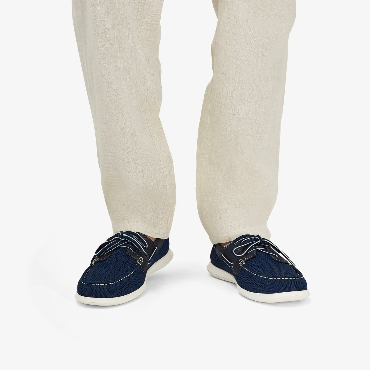 Flexway Tie Navy Combination - Clarks Smart Buy