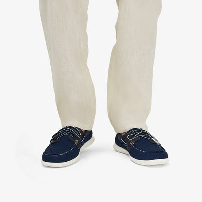 Flexway Tie Navy Combination - Clarks Smart Buy