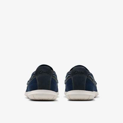 Flexway Tie Navy Combination - Clarks Smart Buy