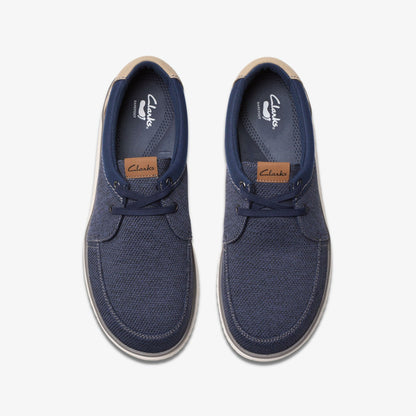 Relax Lite Lace Navy Combination - Clarks Popular