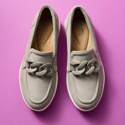 Zylah May Stone Suede - Clarks Trending