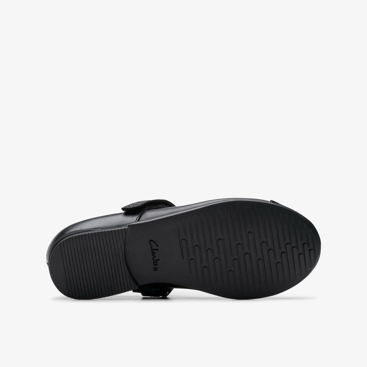 Finja Gem Kid Black Leather - Clarks Signature