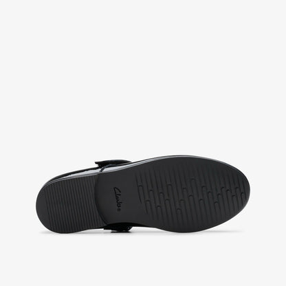 Finja Tap Older Black Patent - Clarks Top Pick