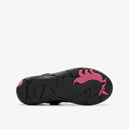 Relda Wish Kid Black Leather - Clarks Special Offer