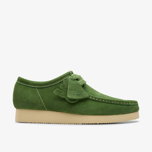Wallabee 2604 Green Suede - Clarks Classic