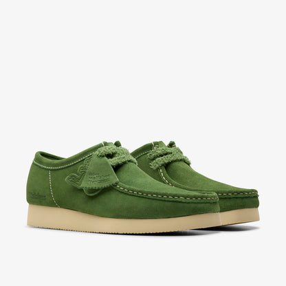 Wallabee 2604 Green Suede - Clarks Classic