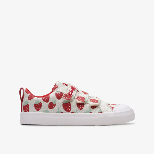 Foxing Fraise Kid Cotton Metallic - Clarks Deals