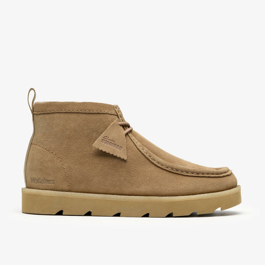 Meare Walla Boot Dark Sand Warmlined - Clarks Signature