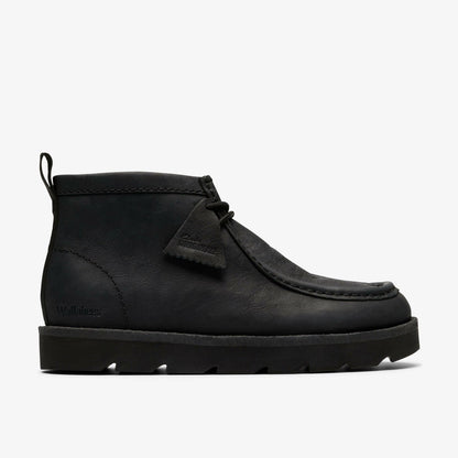 Meare Walla Boot Black Nubuck - Clarks Discount