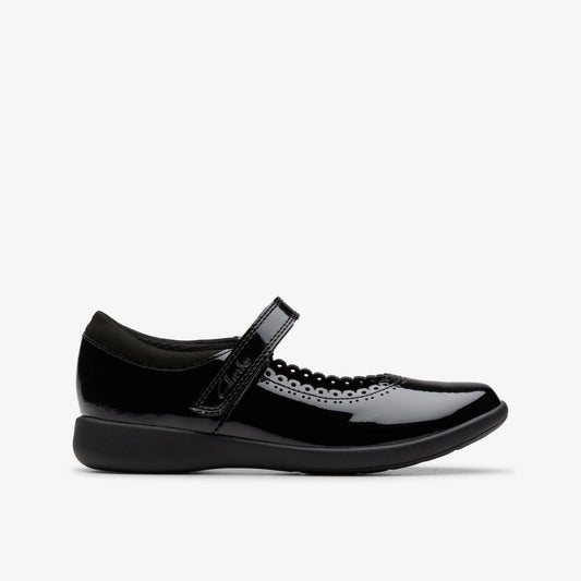 Etch Pure Kid Black Patent - Clarks Hot Sale