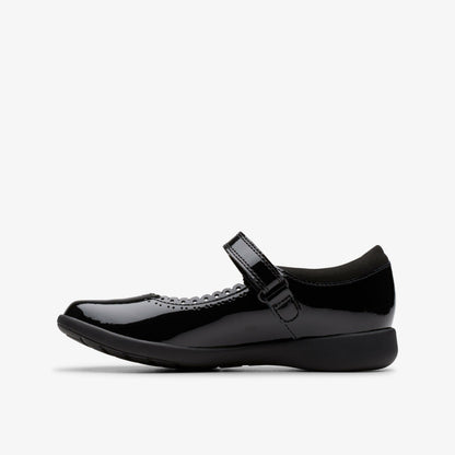 Etch Pure Kid Black Patent - Clarks Hot Sale