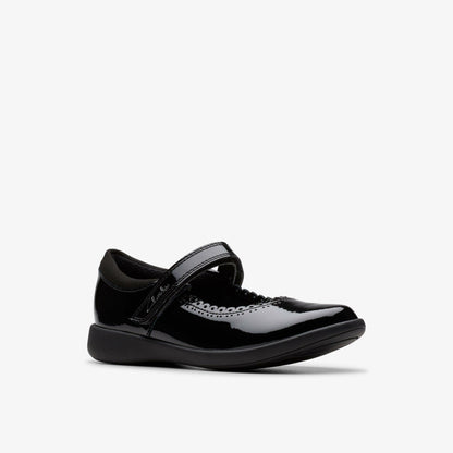 Etch Pure Kid Black Patent - Clarks Hot Sale