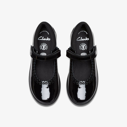Etch Pure Kid Black Patent - Clarks Hot Sale