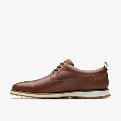 Lapford Lace Tan Leather - Clarks Popular