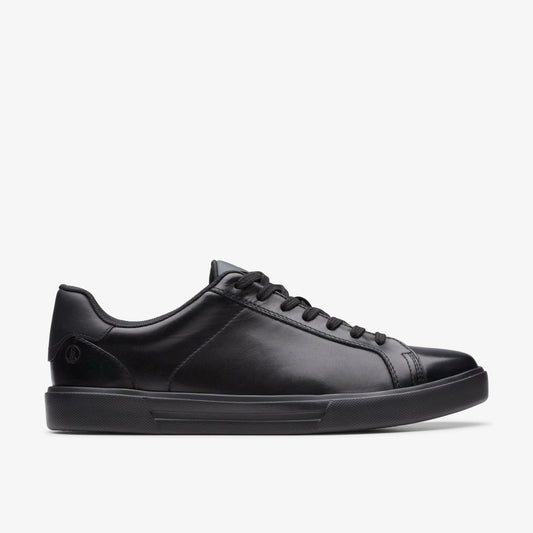 Romsey Lace Black Leather - Clarks Classic