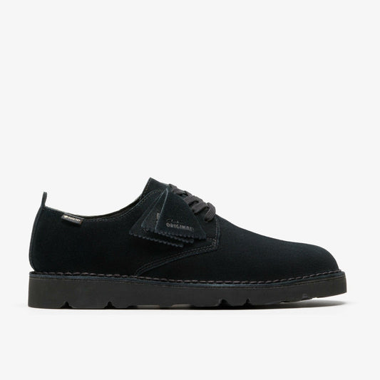Desert London GORE-TEX Black Suede - Clarks Great Value