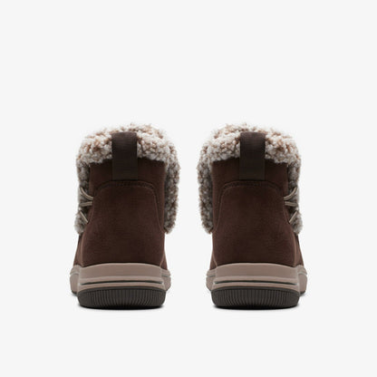 Brinkley Fur Dark Brown - Clarks Exclusive