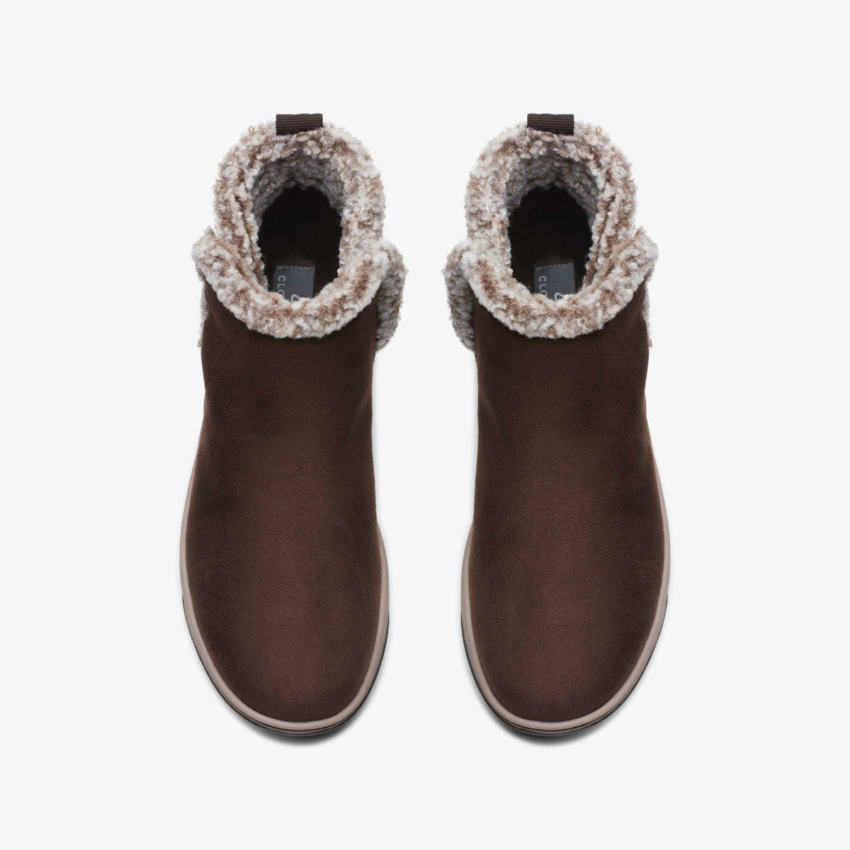 Brinkley Fur Dark Brown - Clarks Exclusive