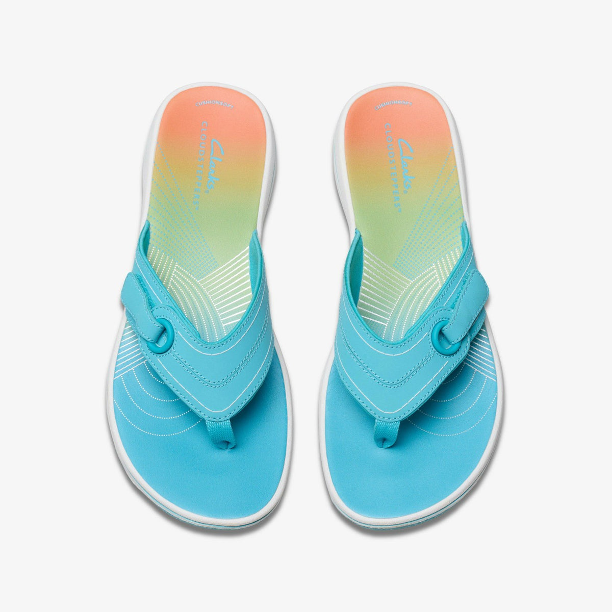 Brinkley Reyna Turquoise Ombre - Clarks Quality