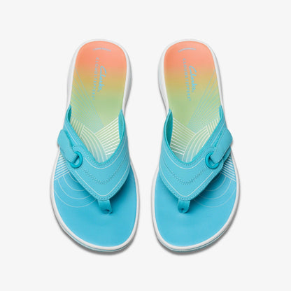 Brinkley Reyna Turquoise Ombre - Clarks Quality