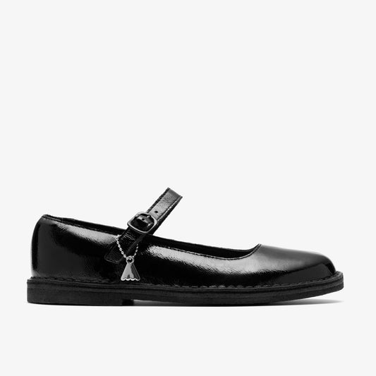 Desert Jane Black Patent - Clarks Best Price