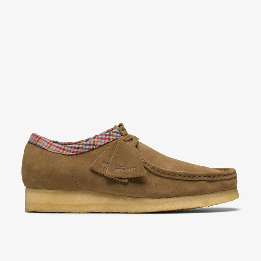 Wallabee Dark Taupe Combination - Clarks Latest