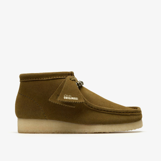Wallabee Boot Green Suede - Clarks Recommended
